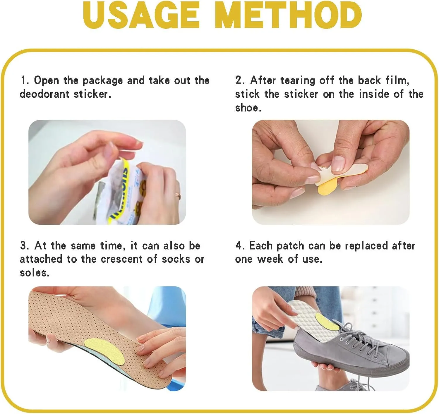 10 Odor Removal Stickers