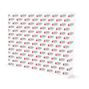 10FT Straight Velcro Pop Up