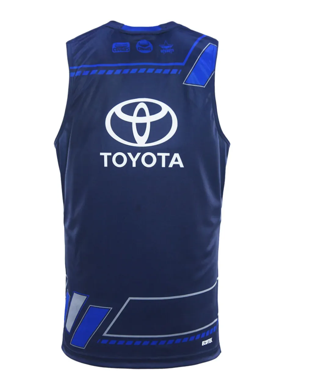 2025 North Queensland Cowboys Mens Navy Training Singlet
