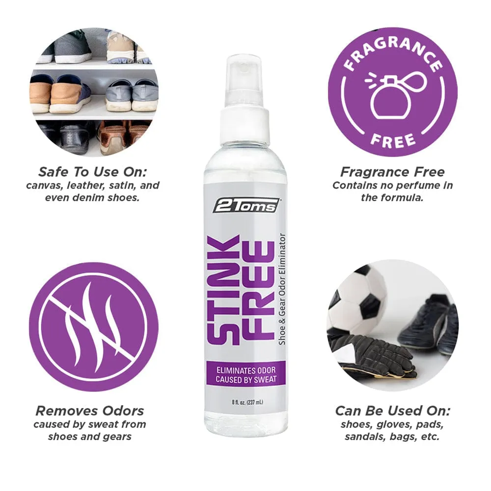 2Toms StinkFree Shoe & Gear Spray 237ml