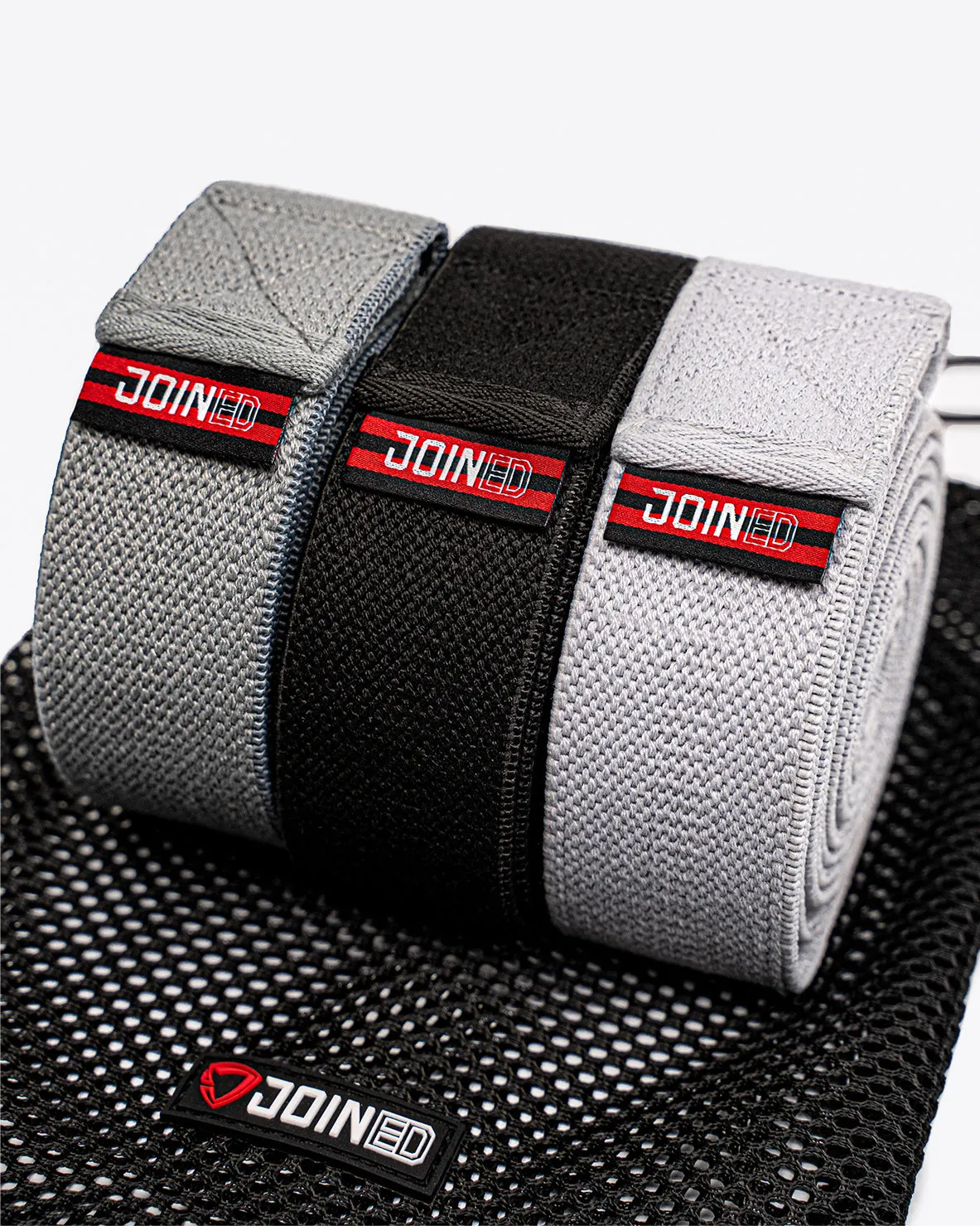 4mm Fabric Long Resistance Band 3-Level Kit