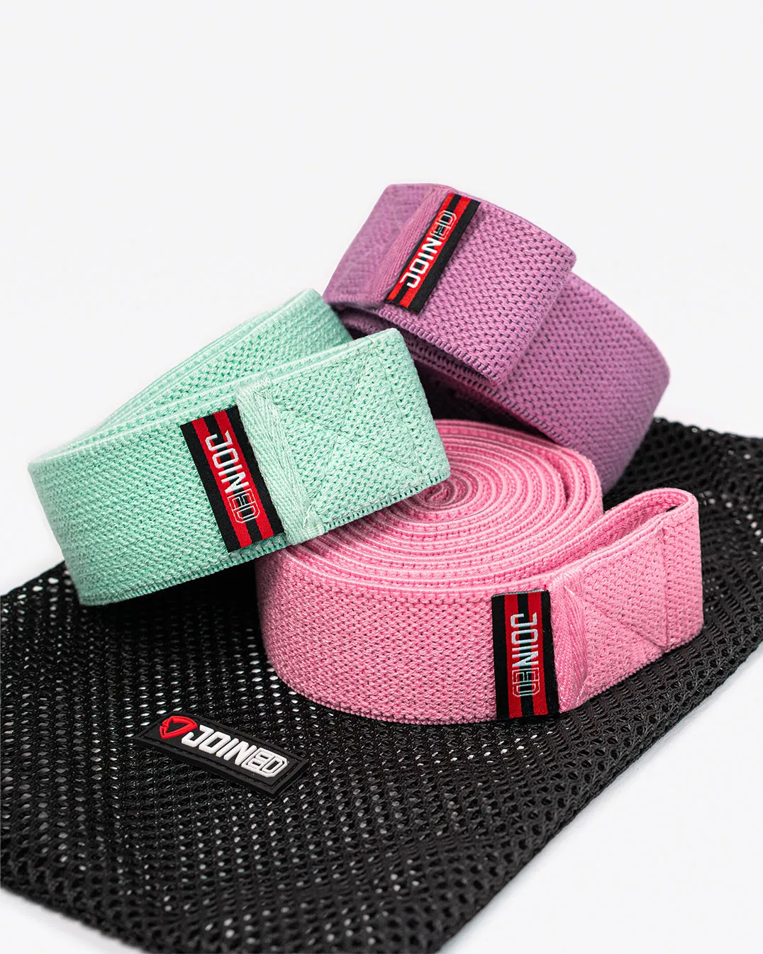 4mm Fabric Long Resistance Band 3-Level Kit
