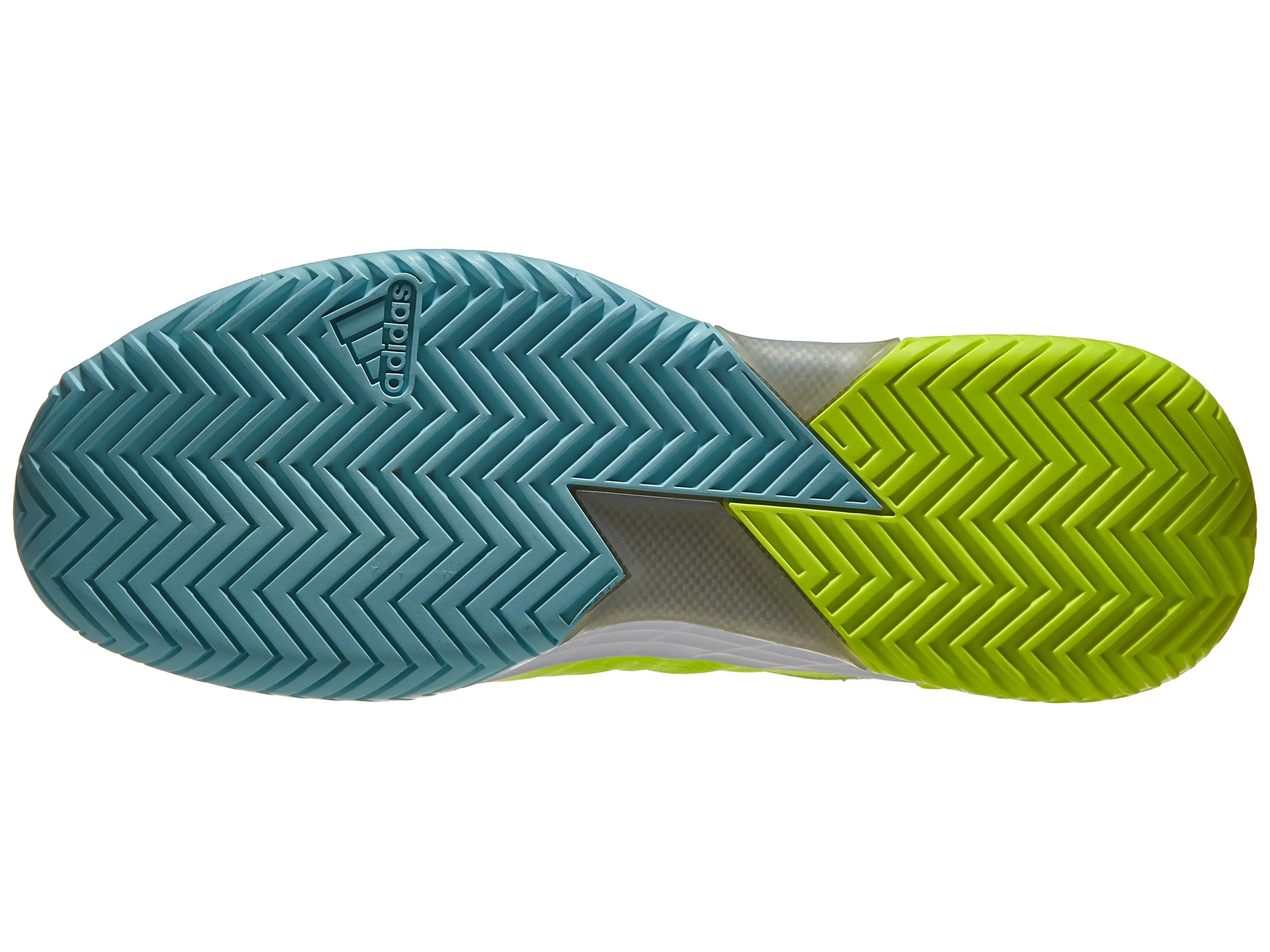 Adidas adizero Ubersonic 4 Yellow/Black/Sky Men’s Tennis Shoes - NEW ARRIVAL
