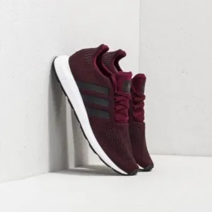 Adidas Swift Run CQ2600 Maroon Black Athletic Running Sneakers Unisex Youth 6