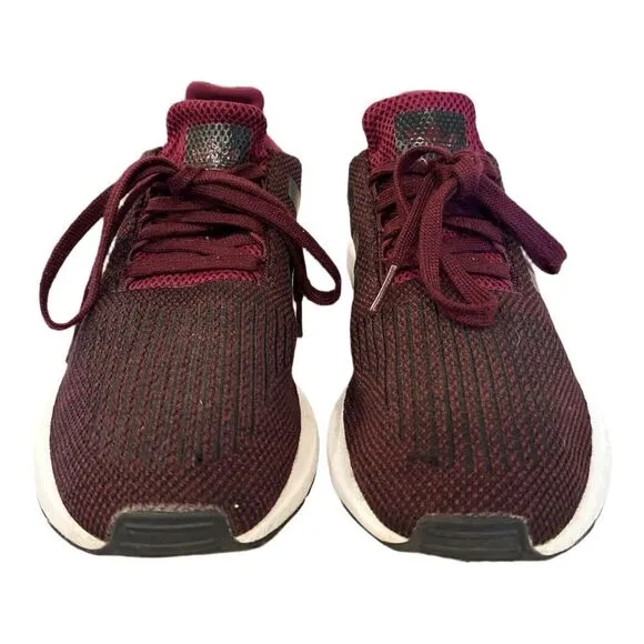 Adidas Swift Run CQ2600 Maroon Black Athletic Running Sneakers Unisex Youth 6