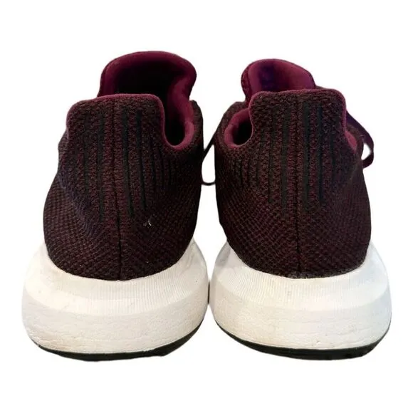 Adidas Swift Run CQ2600 Maroon Black Athletic Running Sneakers Unisex Youth 6