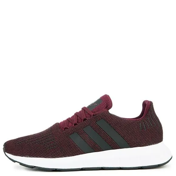 Adidas Swift Run CQ2600 Maroon Black Athletic Running Sneakers Unisex Youth 6