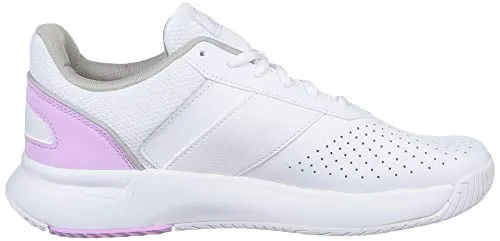 Adidas Women's COURTSMASH Tennis Shoe- FTWWHT/IRIDES/CLELIL, 7 UK