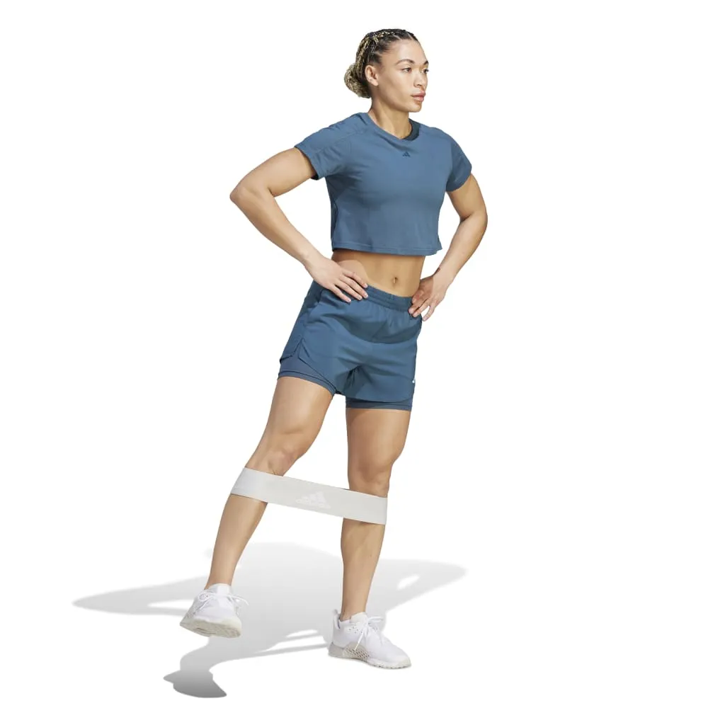 Adidas Womens Minimum 2 in 1 Short