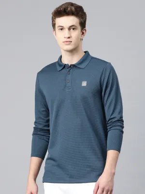 Alcis Men Polo Collar Anti Static Slim Fit T-shirt