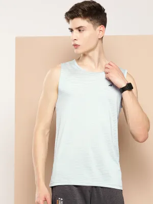 Alcis Men Typography Printed Dry Tech Slim Fit T-shirt