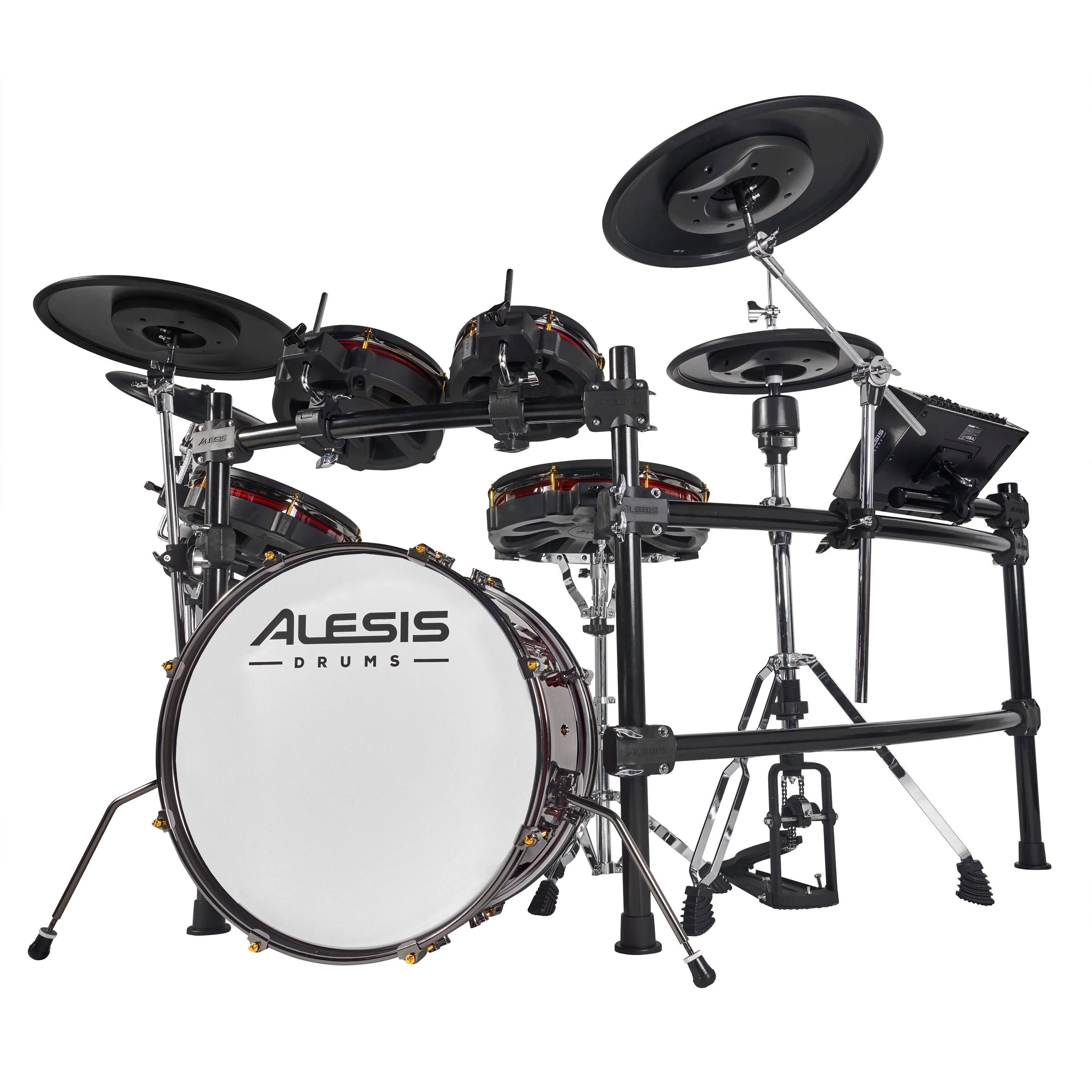 Alesis Strata Prime 10 Piece Electronic Drum Kit With Touch Screen Drum Module
