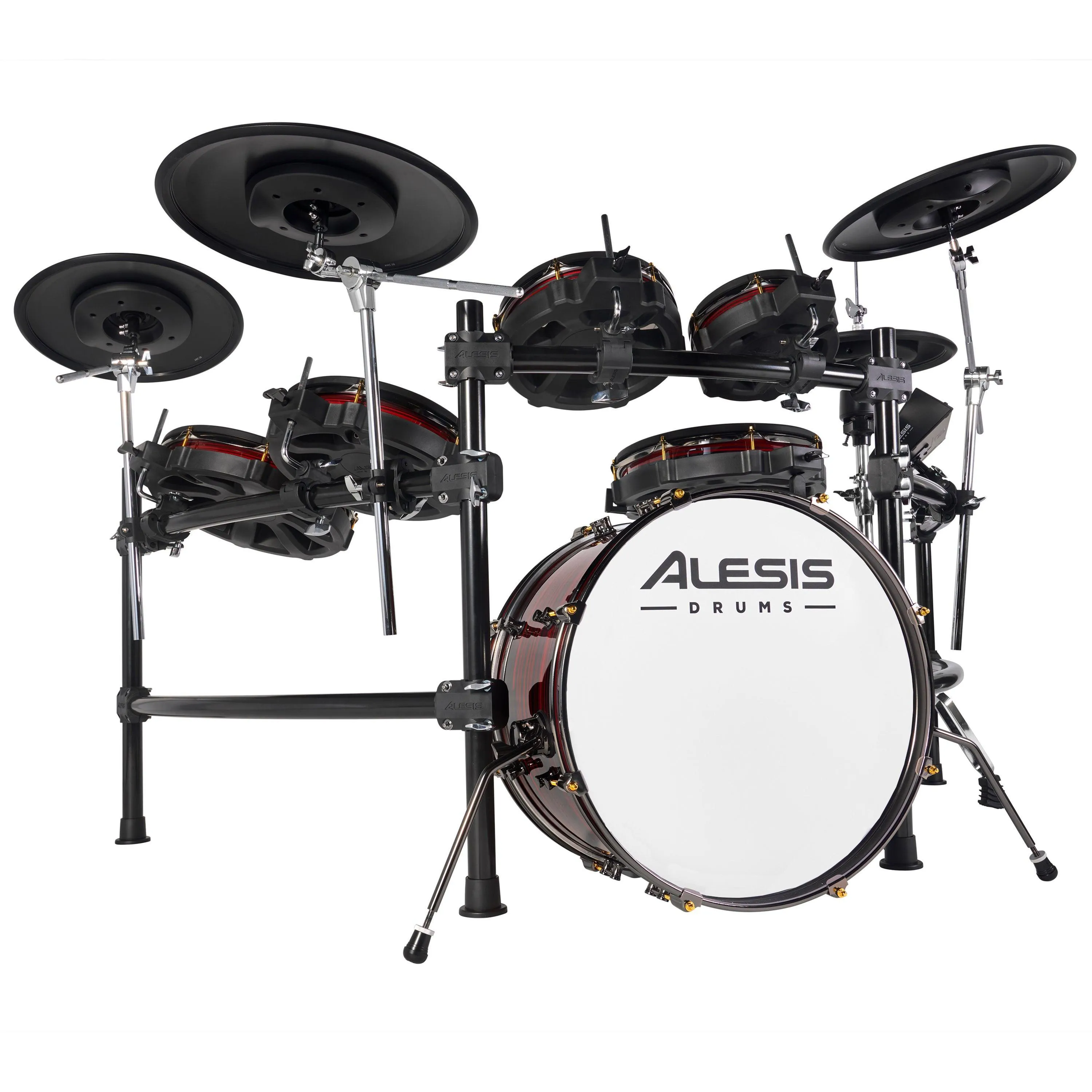 Alesis Strata Prime 10 Piece Electronic Drum Kit With Touch Screen Drum Module