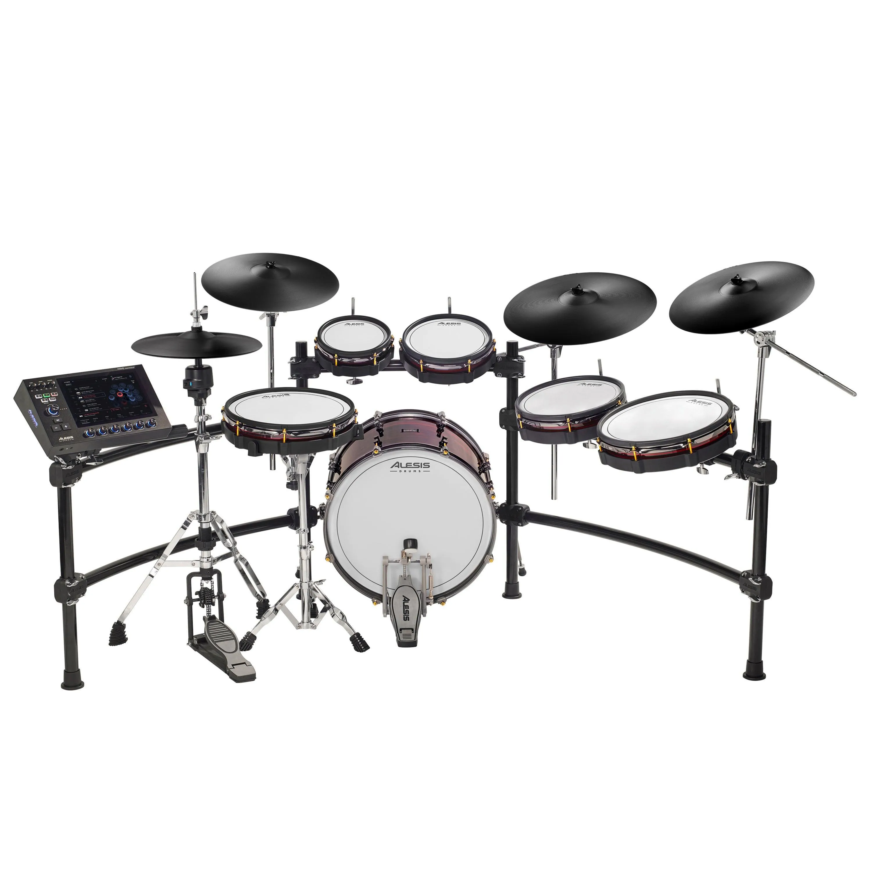 Alesis Strata Prime 10 Piece Electronic Drum Kit With Touch Screen Drum Module