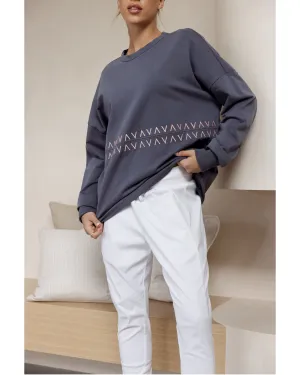 Alexandra Penex Long Sleeve - Slate