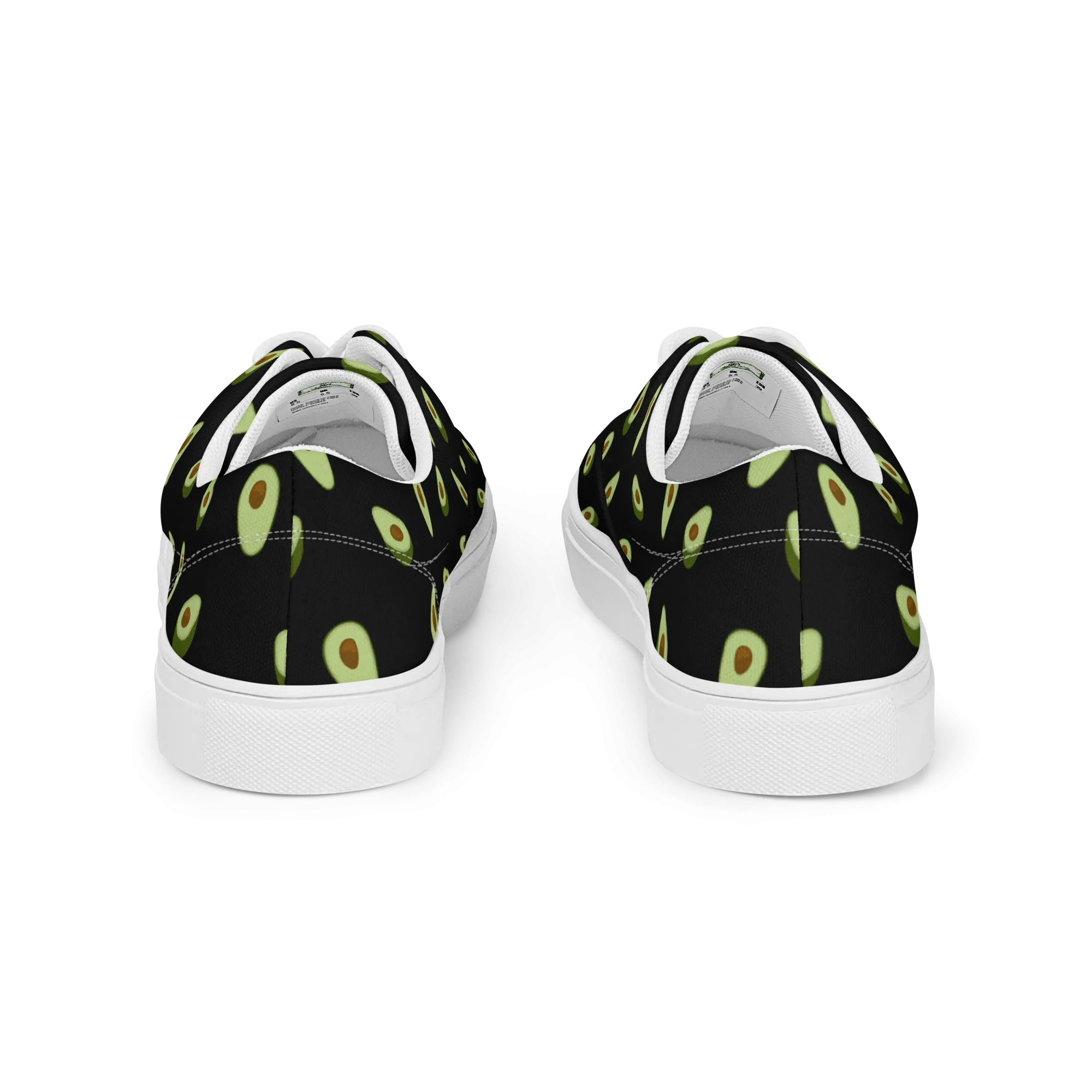 Aloha Tribe Avacado Womens Black Canvas Shoes