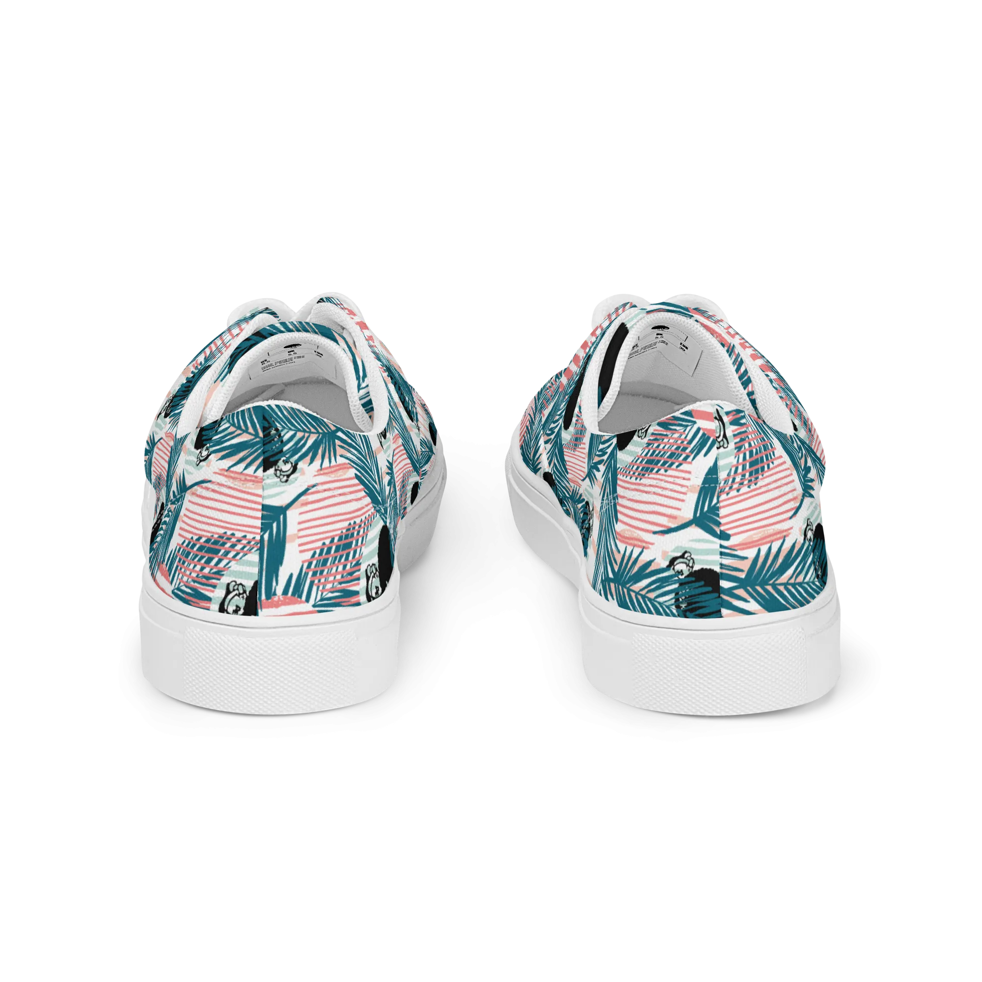 Alter Ego Tropical Palms Mens Canvas Shoes