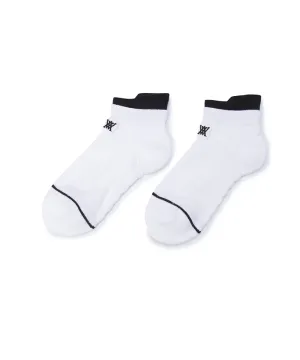 ANEW Golf Men's Basic Sneakers Socks - White