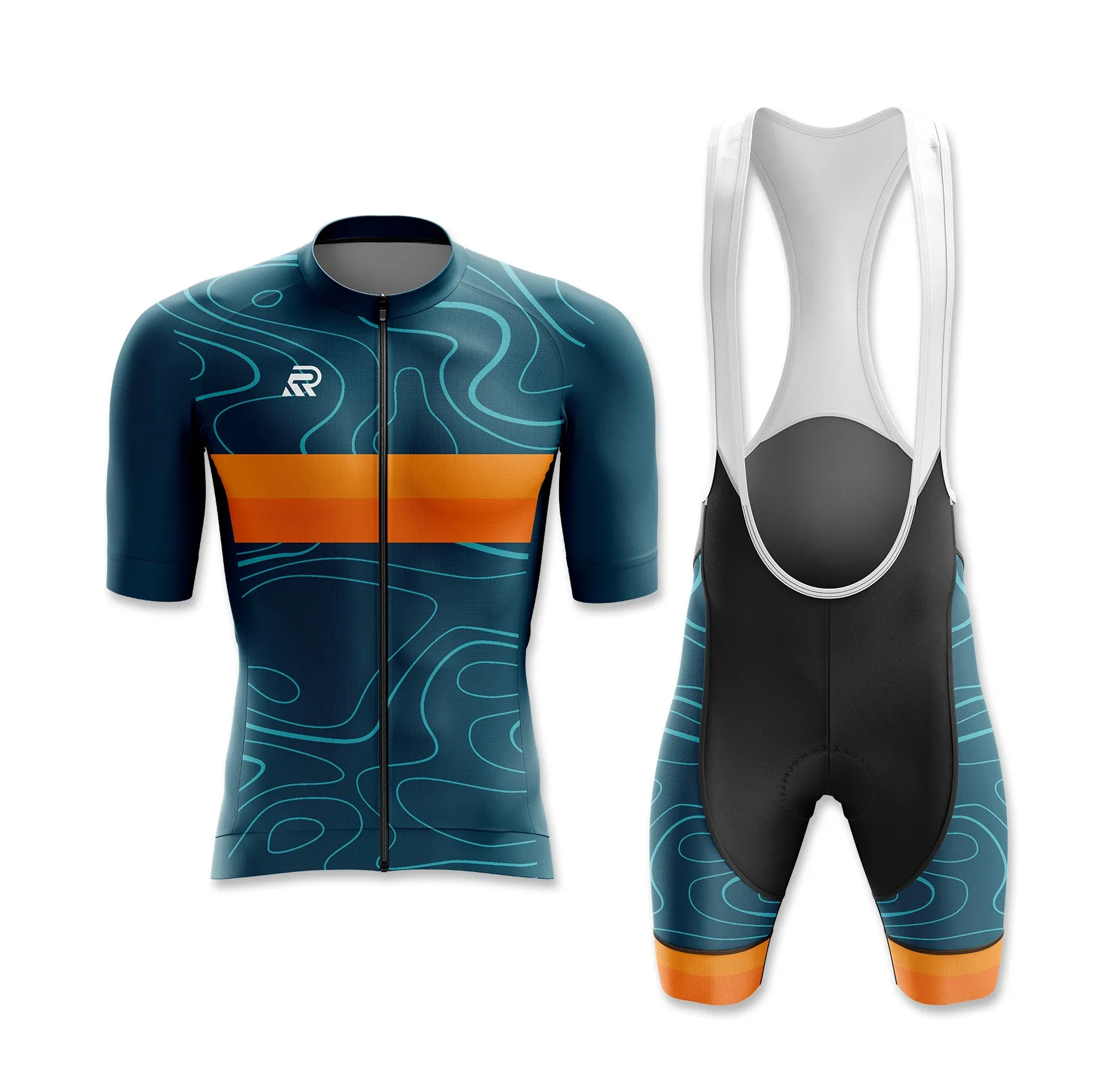 Aqua Deep Hybrid Cycling Jersey