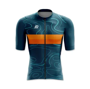 Aqua Deep Hybrid Cycling Jersey