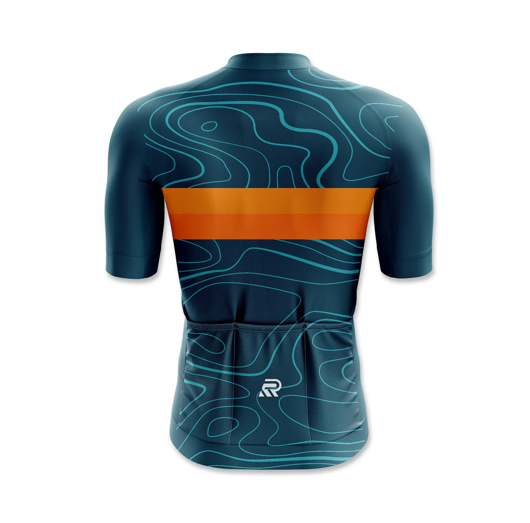 Aqua Deep Hybrid Cycling Jersey