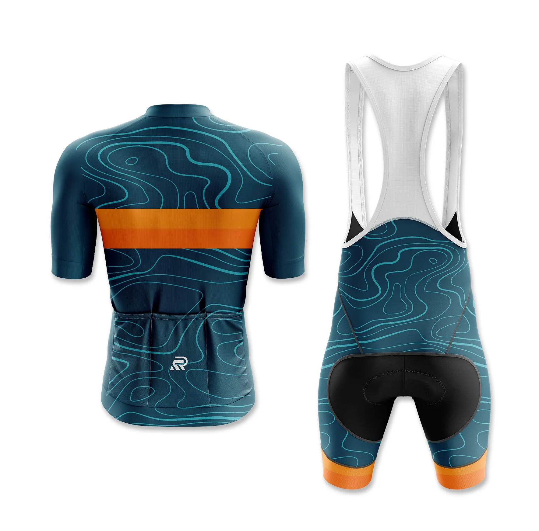 Aqua Deep Hybrid Cycling Jersey