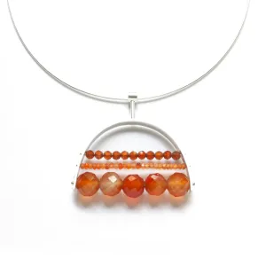 AR40N-X Large Arc Necklace