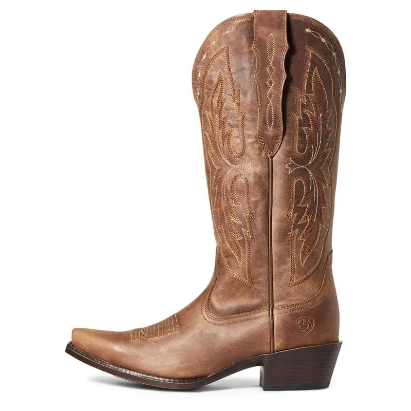 Ariat Boots Womens Heritage X Toe Elastic Calf