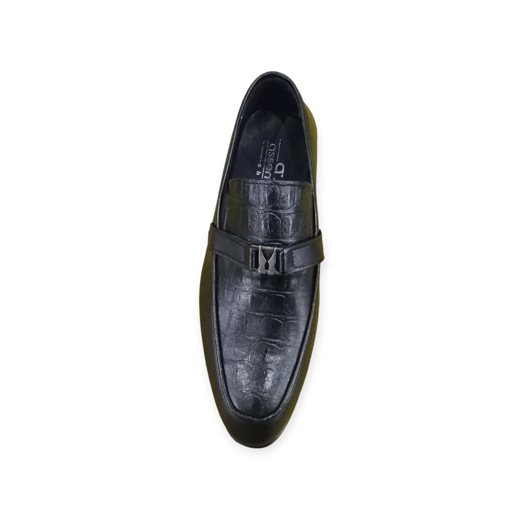 Assente Men's Slip On Shoe Black