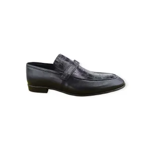 Assente Men's Slip On Shoe Black