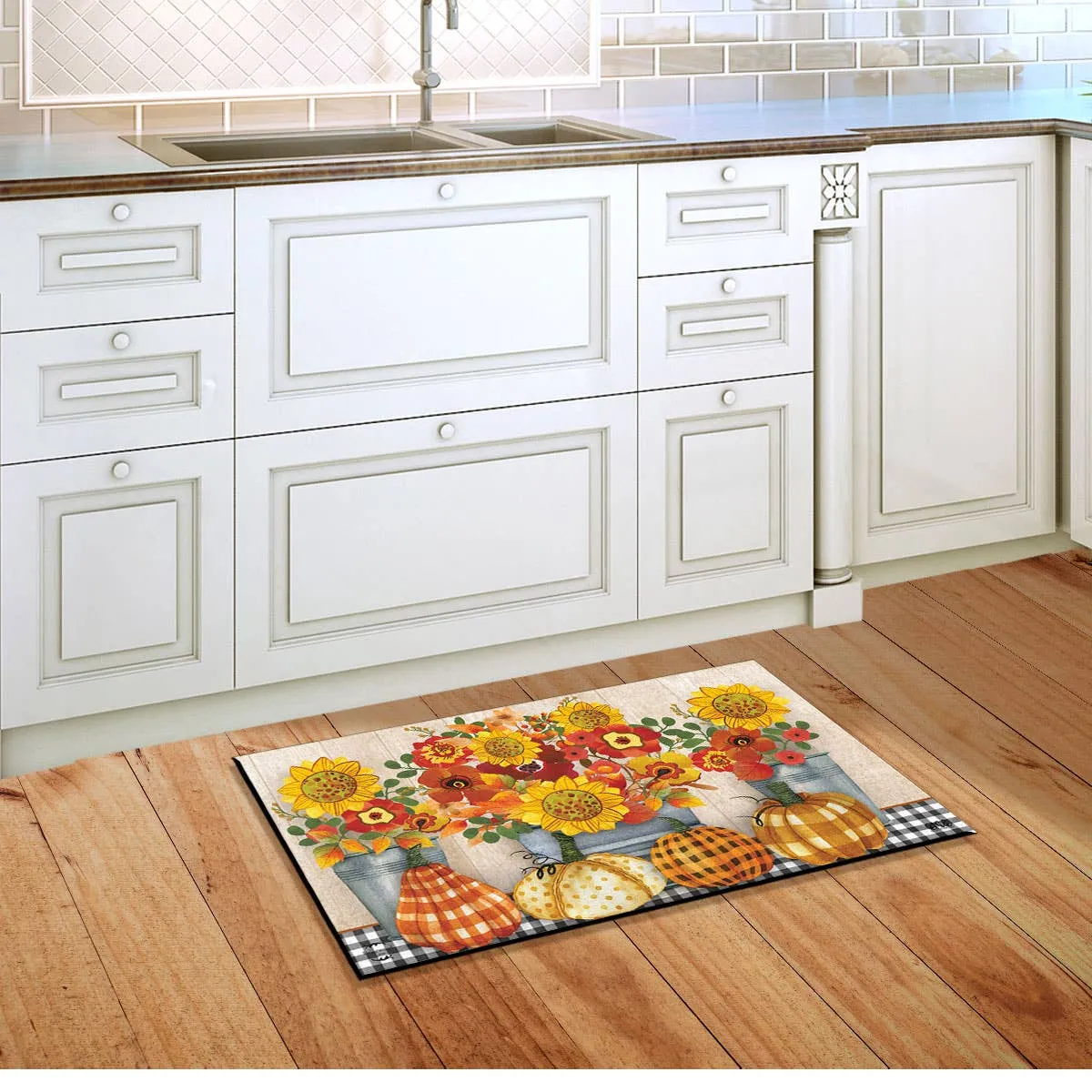 Autumn Bouquet Fall Doormat 30" x 18" Indoor Outdoor