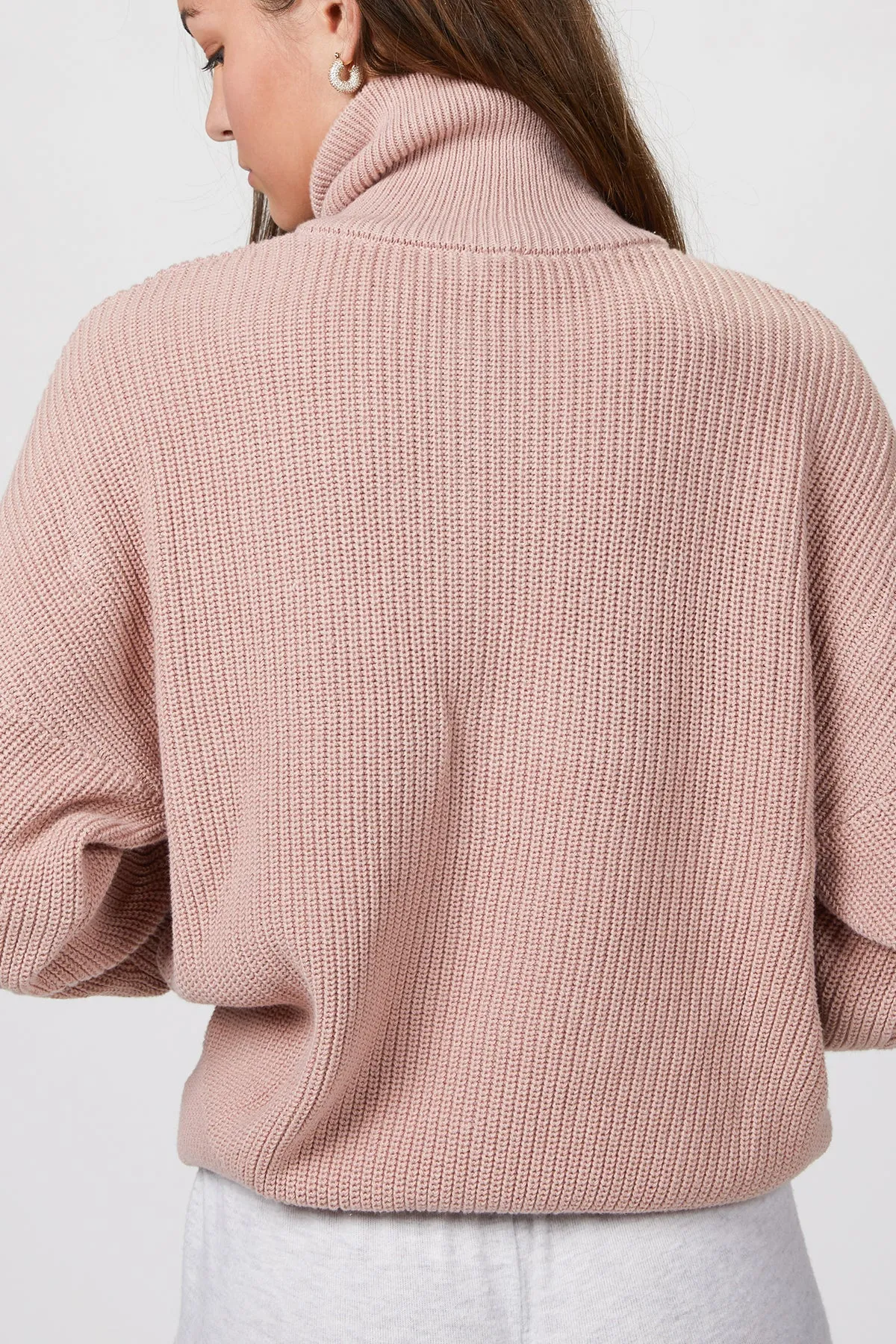 AXTELL HALF ZIP KNIT PULLOVER
