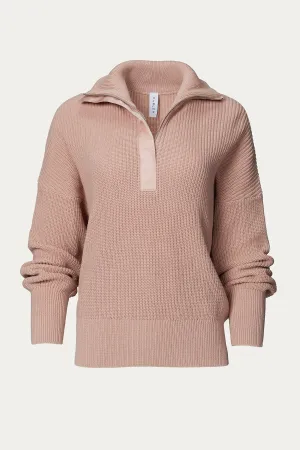 AXTELL HALF ZIP KNIT PULLOVER
