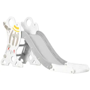 Baby and Toddler's First Slide | High Safety Rail | Indoor & Outdoor | Grey or Blue | 18m 