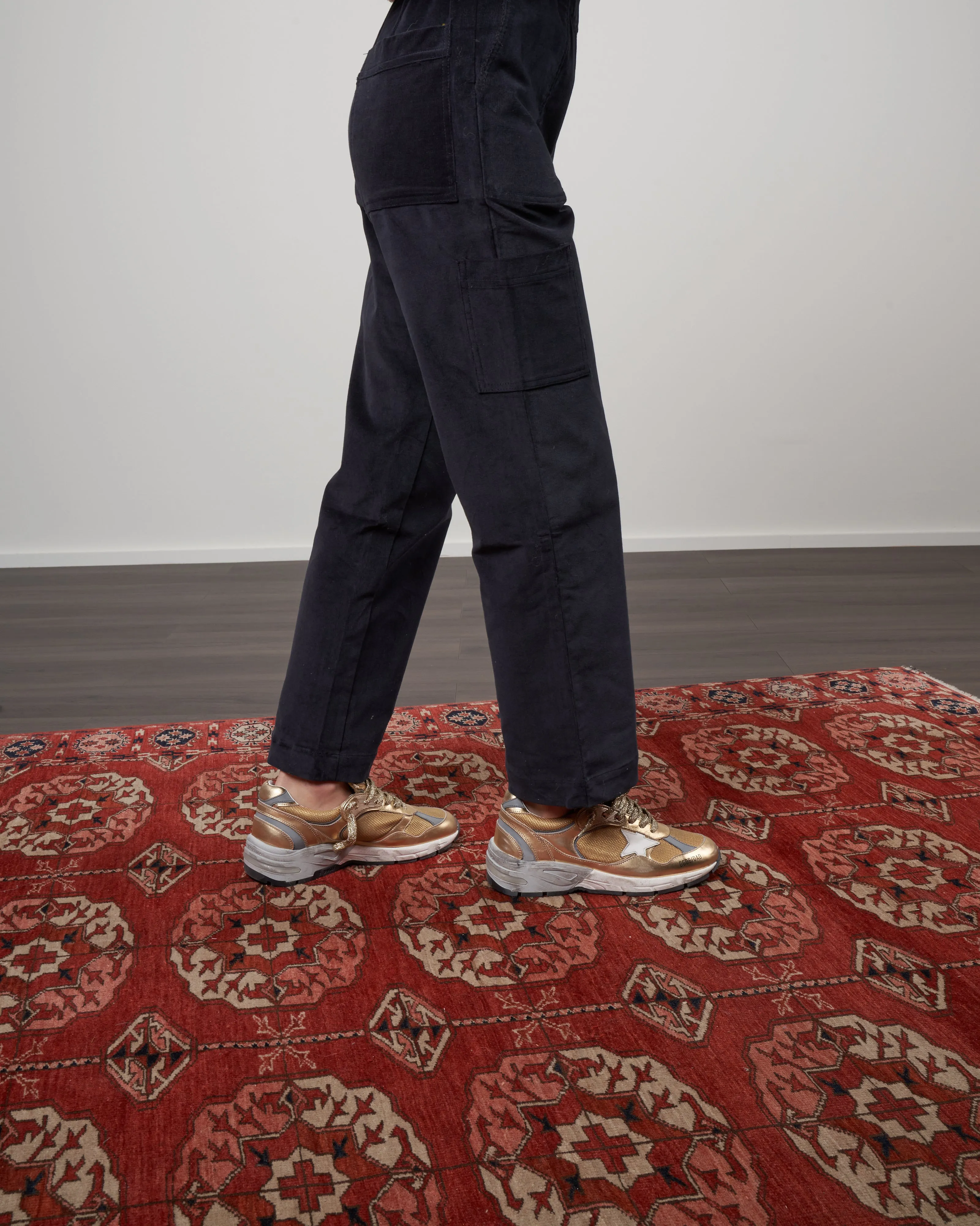 baja pant - navy corduroy