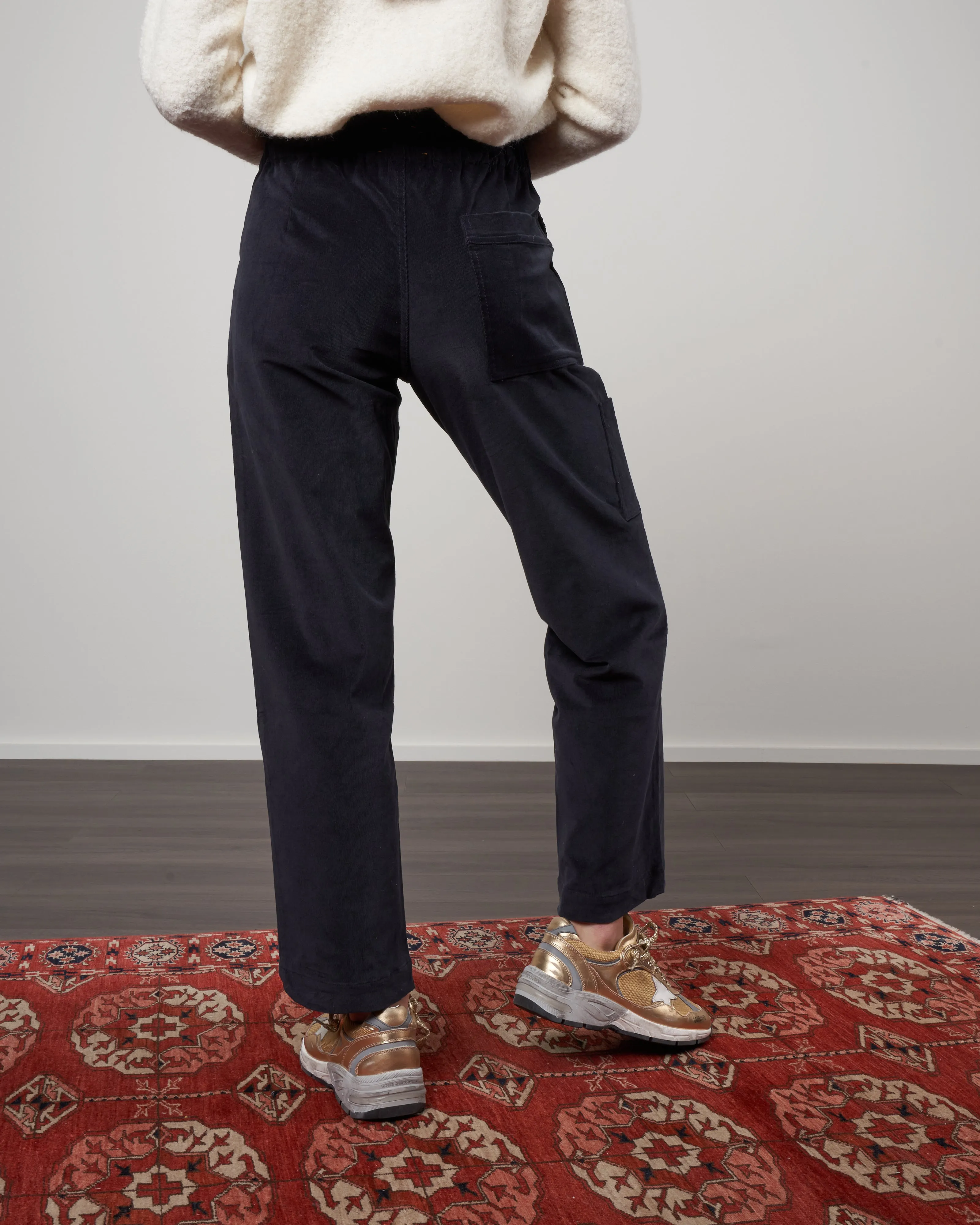baja pant - navy corduroy