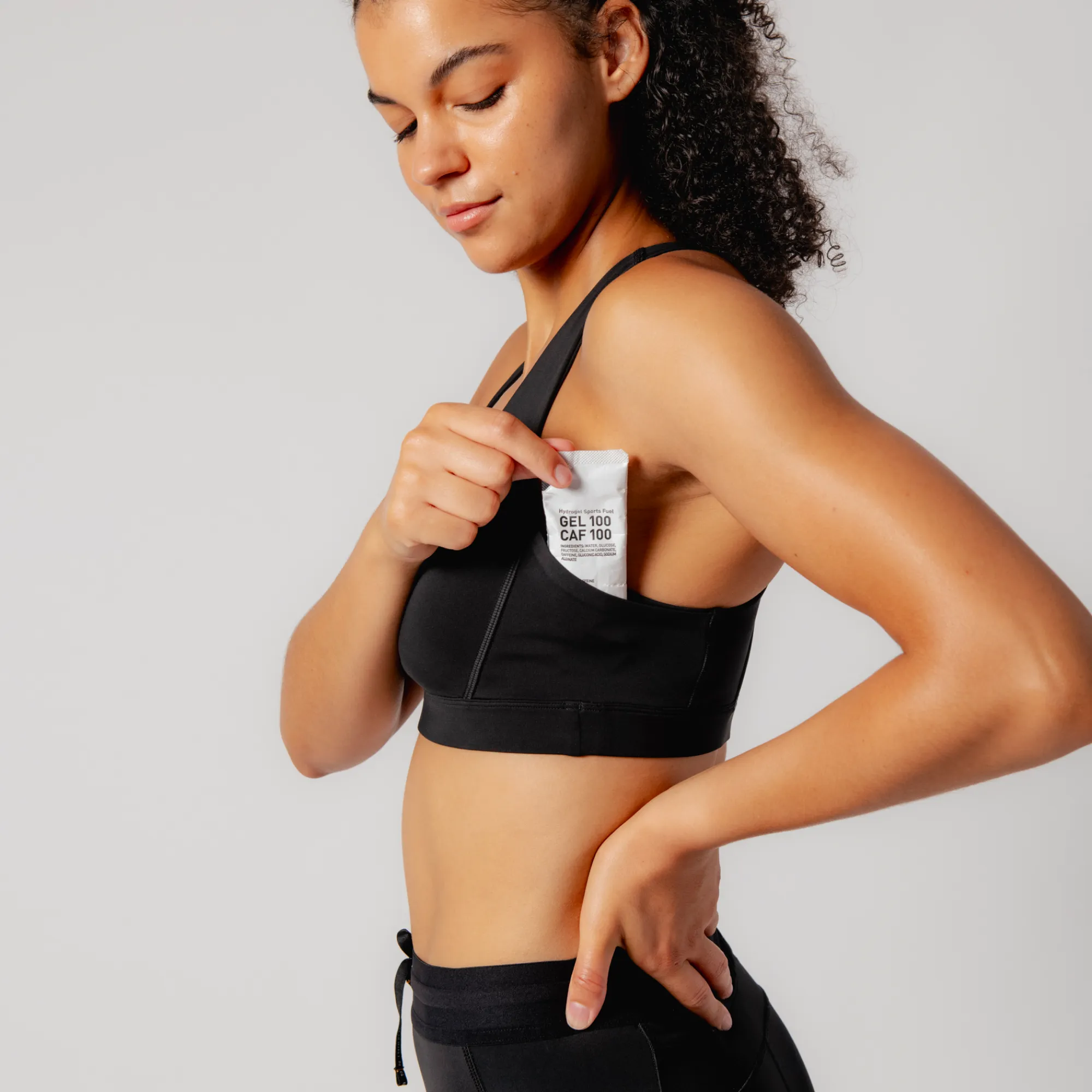 Bandit Running - Stamina Scoop Neck Run Bra - Black