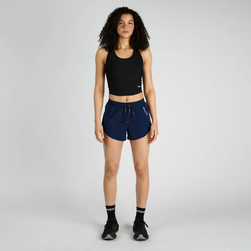 Bandit Running - Vento 4" Women's Training Short - Navy