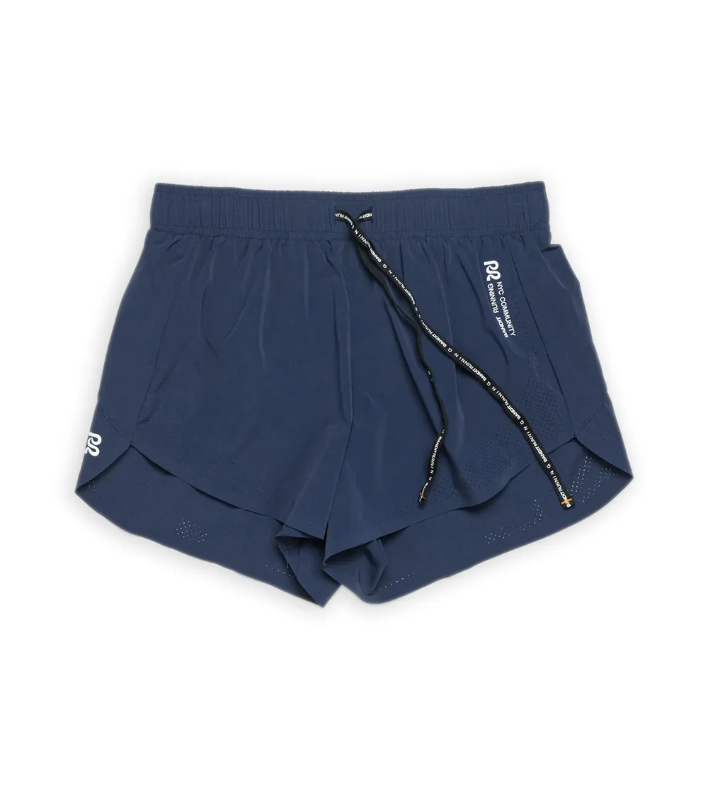 Bandit Running - Vento 4" Women's Training Short - Navy