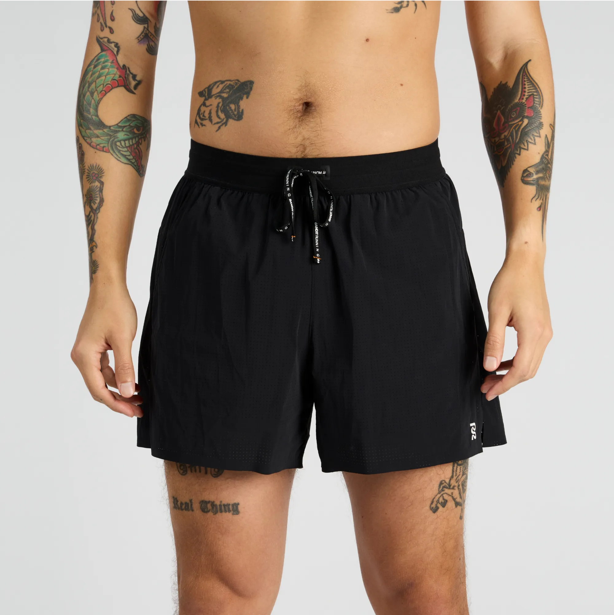 Bandit Running - Vento 5" Men's Training Short - Black