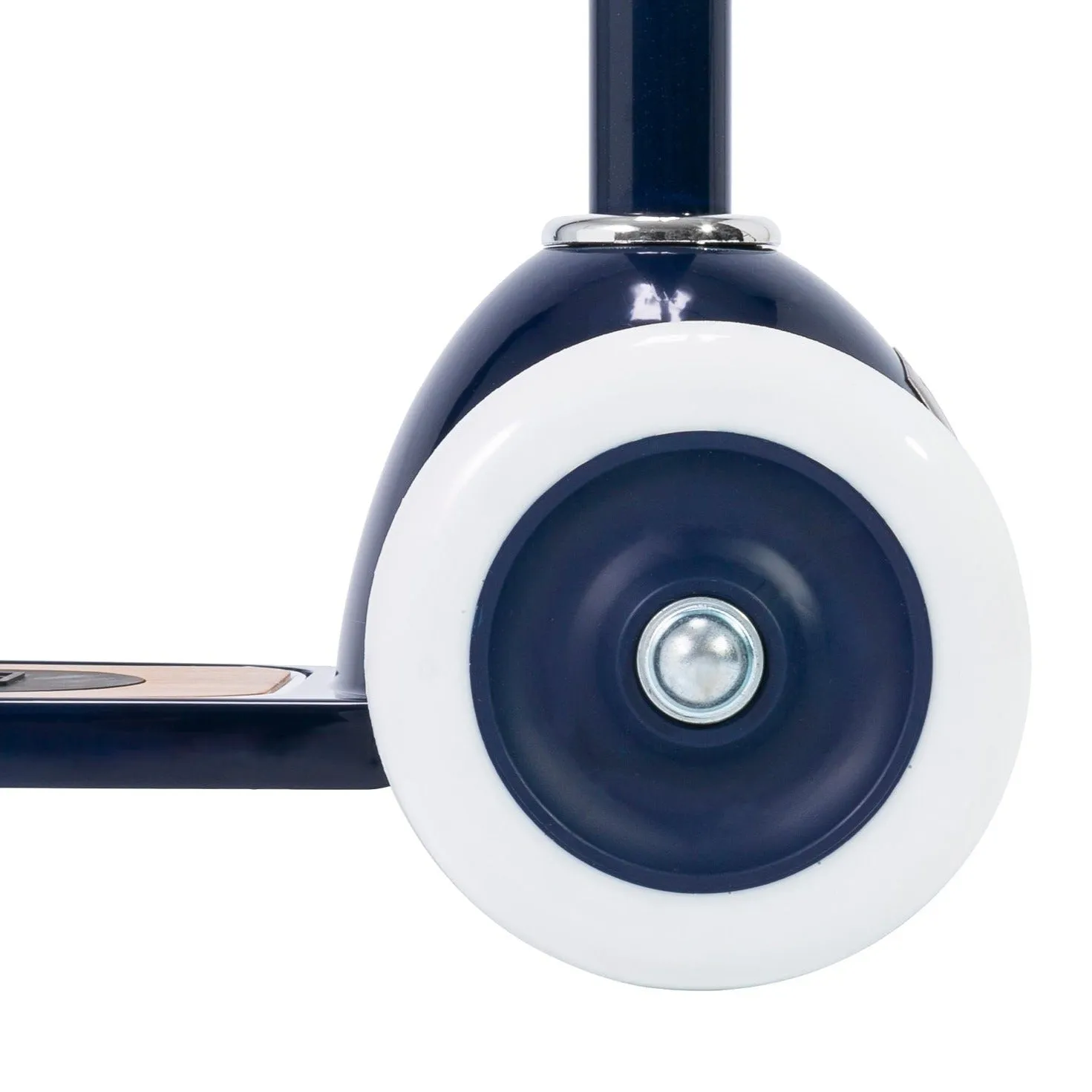 Banwood Kids Scooter with Basket (Navy Blue)