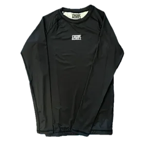 Basic Rashguard - Black - Long Sleeve