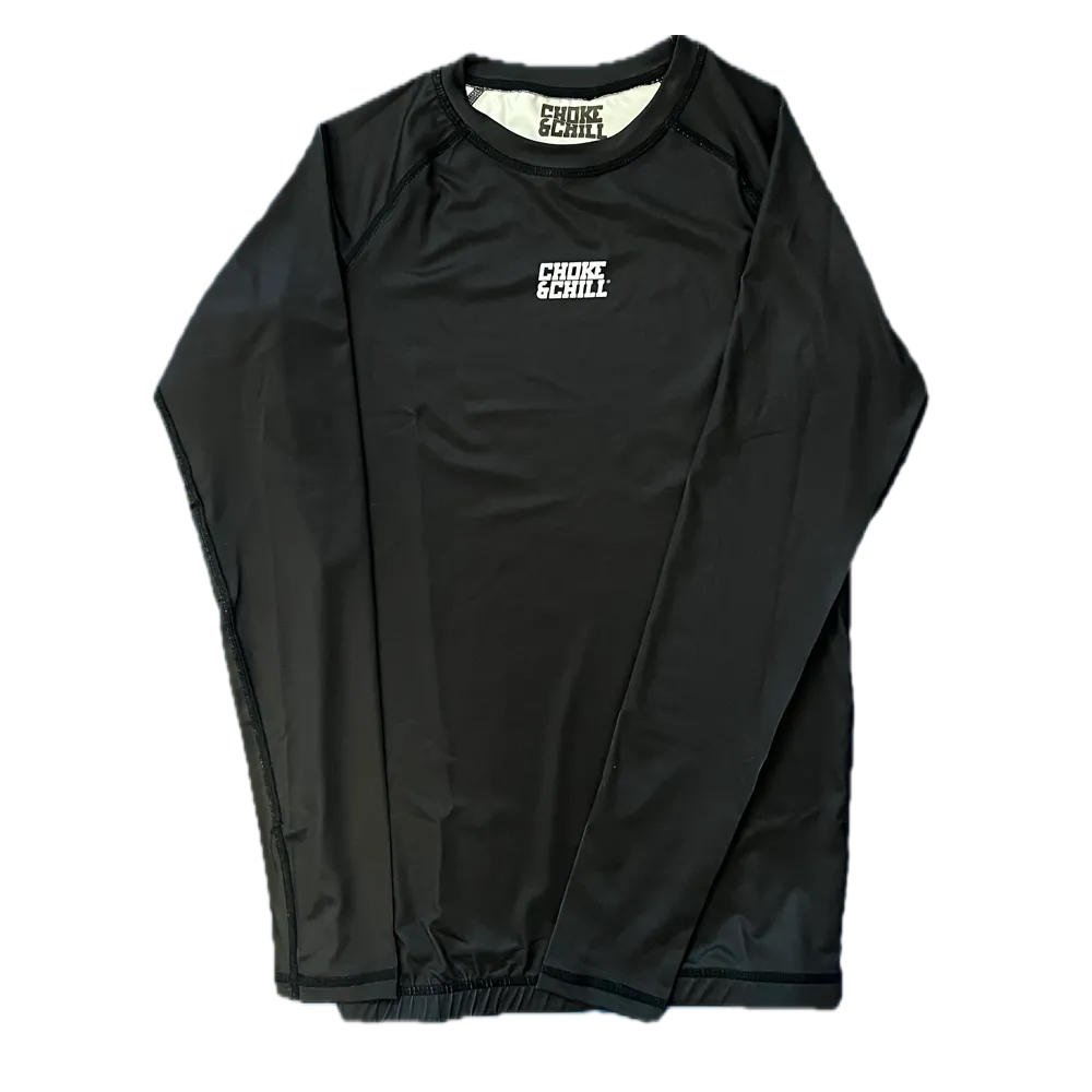 Basic Rashguard - Black - Long Sleeve