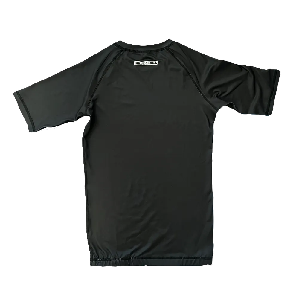 Basic Rashguard - Black - Short Sleeve