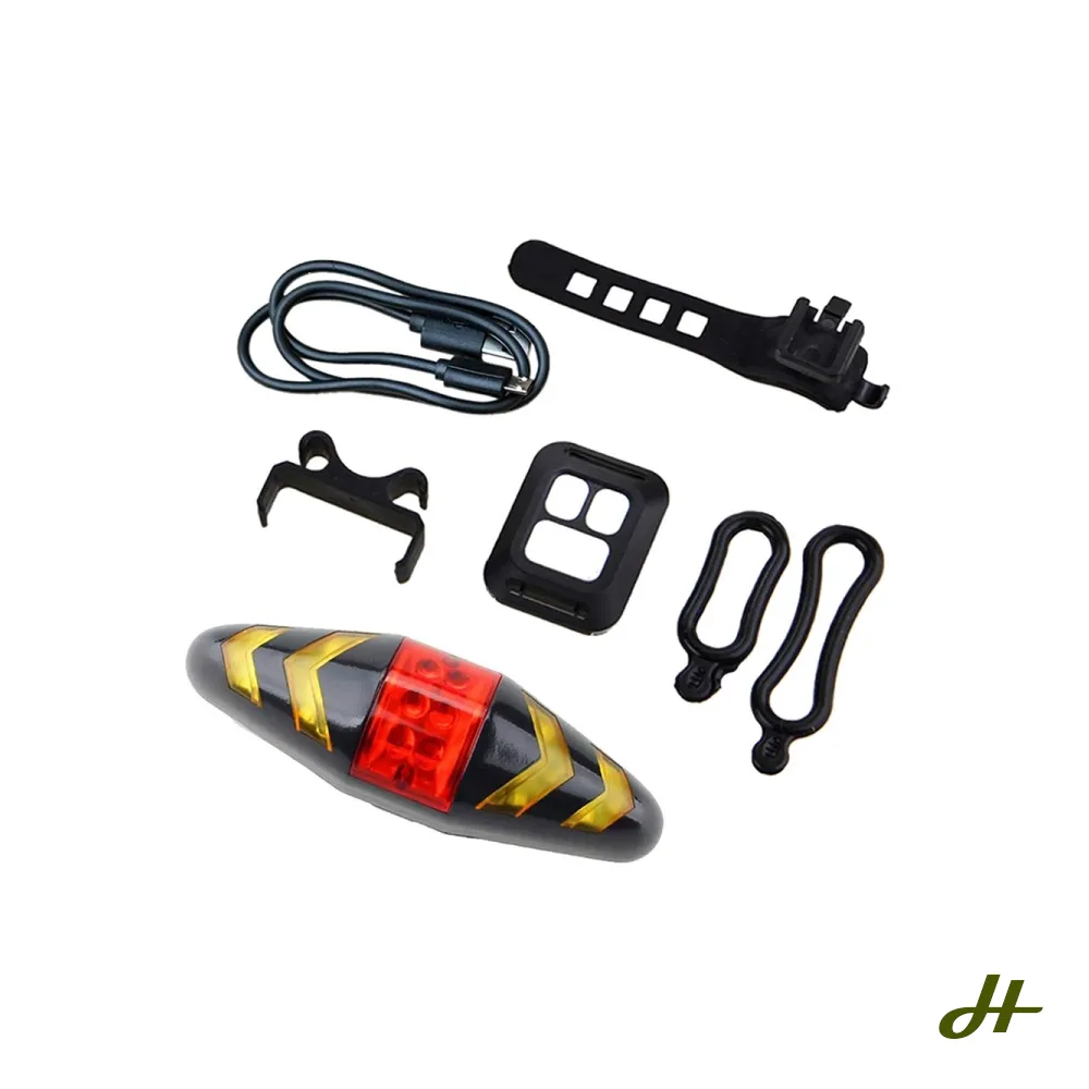 Bike Light - Bike USB rechargeable Indicator (remote controlled)