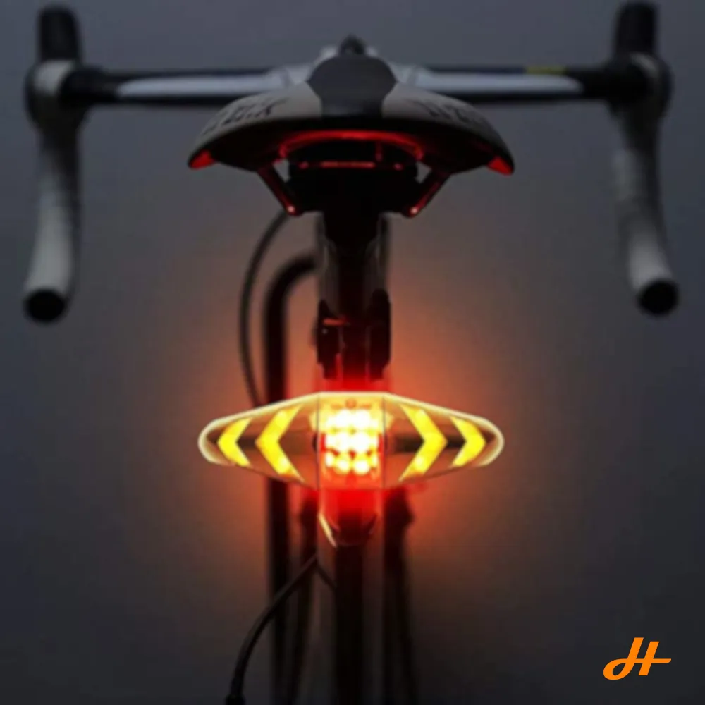 Bike Light - Bike USB rechargeable Indicator (remote controlled)