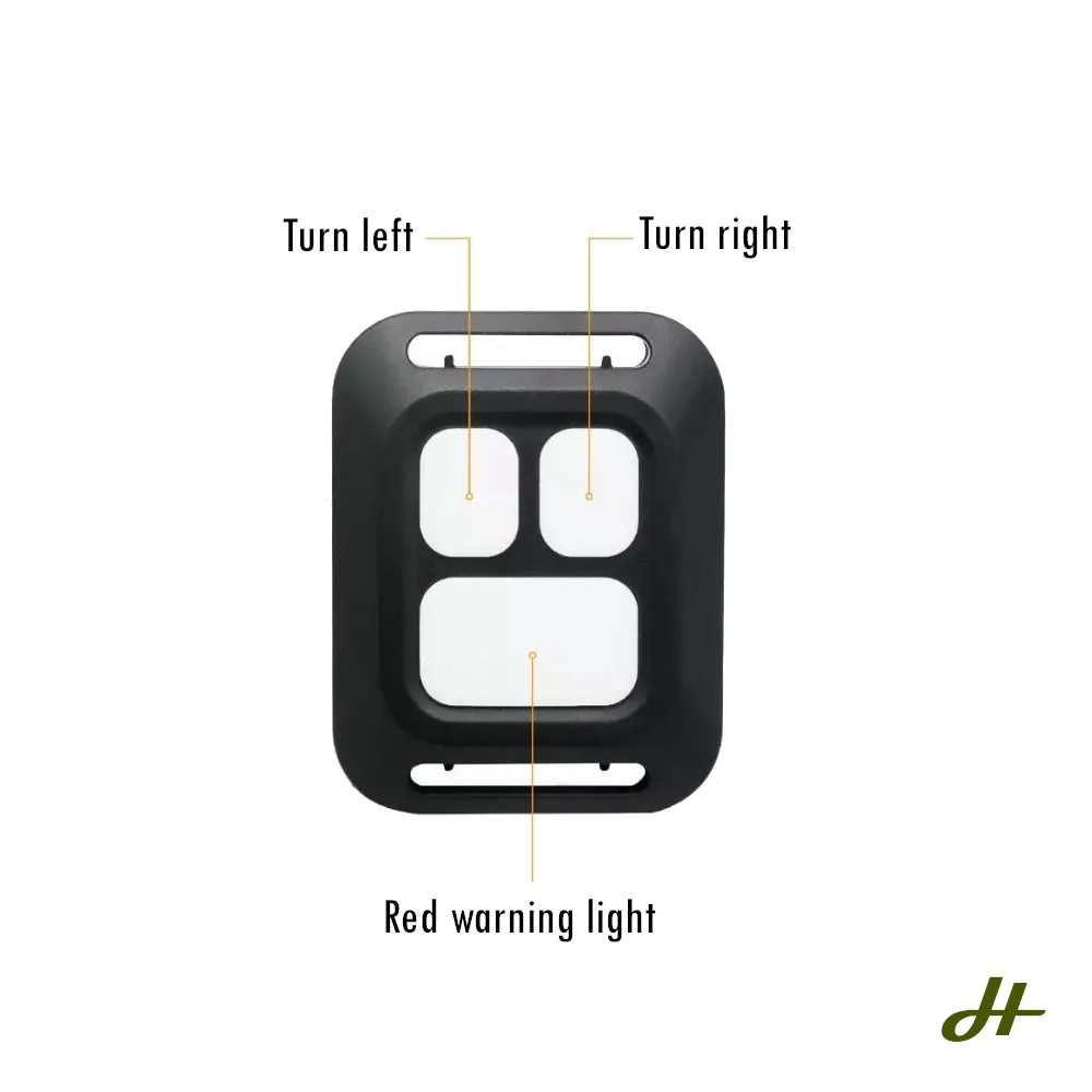 Bike Light - Bike USB rechargeable Indicator (remote controlled)