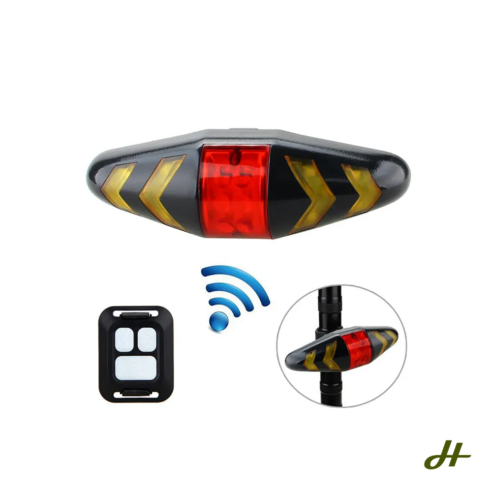 Bike Light - Bike USB rechargeable Indicator (remote controlled)