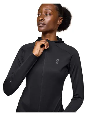 Bluza damska ON RUNNING Climate Zip Hoodie czarny