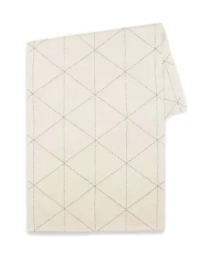BONE WHITE GRAPH TABLE RUNNER (INDIA)